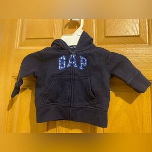 GAP Kids Dark Blue Zip-Up Hoodie
